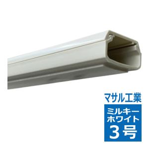 マサル工業 SFT32 テープ付ニュ-・エフモール 3号 1m ホワイト : IPX