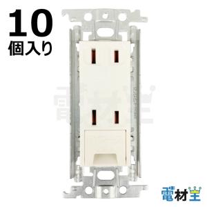 Panasonic（パナソニック） WTF1502WK 010 埋込ダブルコンセント 金属
