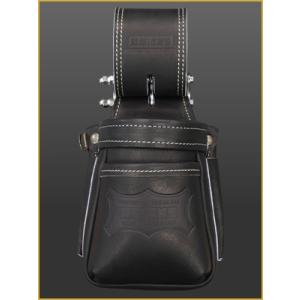 ニックス　KNICKS　最高級硬式グローブ革チェーンタイプ小物腰袋（VAストリッパーフォルダー）（ブラック)