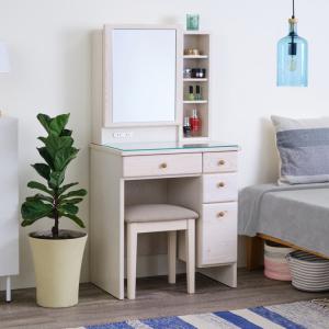 ドレッサー 化粧台 鏡 ミラー 鏡台 リラの詳細画像1