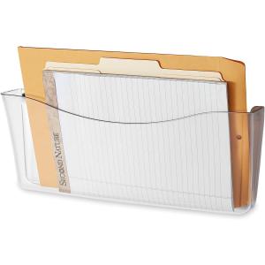 Rubbermaid Unbreakable Single Pocket Wall File  Legal Size  Clear (65980ROS)　並行輸入品｜dep-dreamfactory