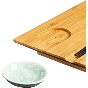 Joyce Chen 55-1106  Bamboo Sushi Board Set 6 inch by 10-1/2 inch by Joyce Chen　並行輸入品｜dep-dreamfactory
