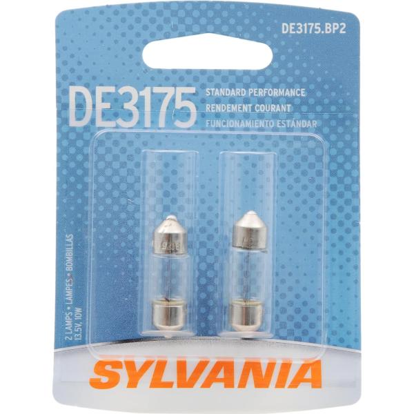 【並行輸入品】SYLVANIA DE3175 ベーシックミニチュア電球 (電球2個)　