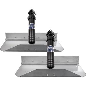 【並行輸入品】Bennett 189 Hydraulic Trim Tab Set without Controls - 18inch x 9inch