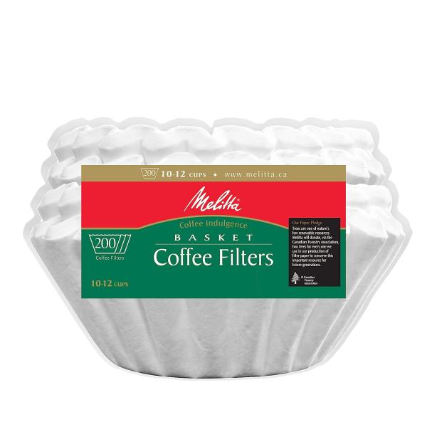 Melitta U S A Inc629524Basket Coffee Filters-200CT...
