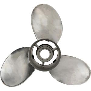 【並行輸入品】Quicksilver サンダーボルトプロペラ 高光沢ステンレス仕上げ 90 CT - 400 HP Mercury/MerCruise