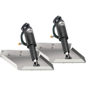 【並行輸入品】Trim Tab Kit 12inch X 12inch 12V Edge Mount　