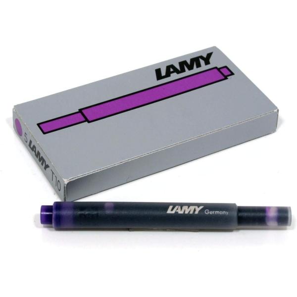 Lamy 万年筆インクカートリッジ バイオレットインク 5個パック (LT10VIO)　並行輸入品