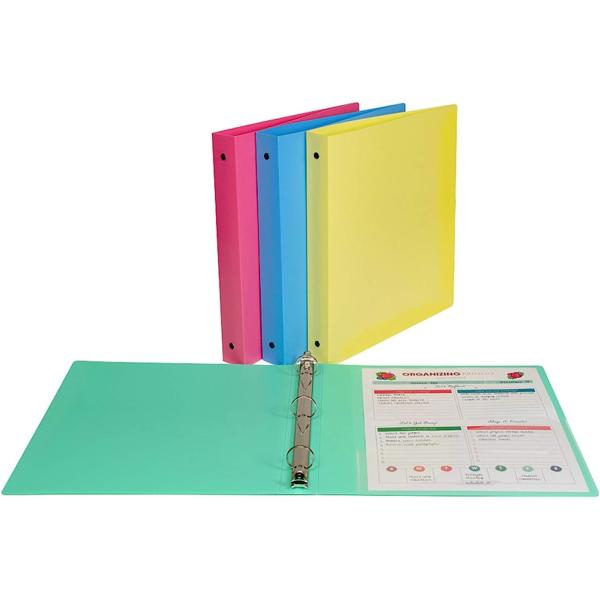 Poly Ring Binder　並行輸入品