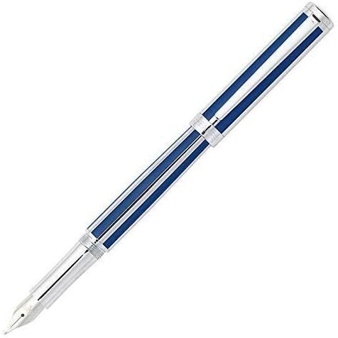 【並行輸入品】Sheaffer Intensity Ultramarine Striped万年筆(9...