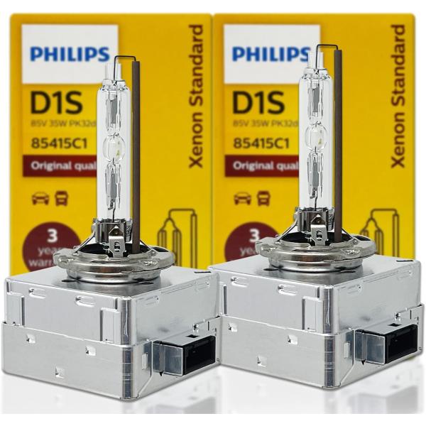 【並行輸入品】フィリップス D1S x 1電球 85415 C1 85V 35W PK32d-2 D...