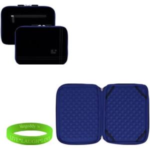 Travel friendly Black and Ocean Blue 13 inch Lapto...