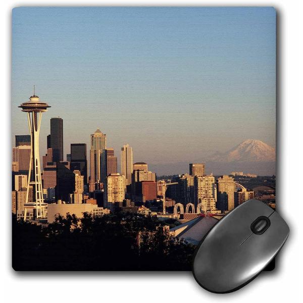 3dRose 8 x 8 x 0.25 Inches Mouse Pad  View from Ke...
