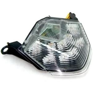 【並行輸入品】Clear Motorcycle Integrated LED Tail Light ...