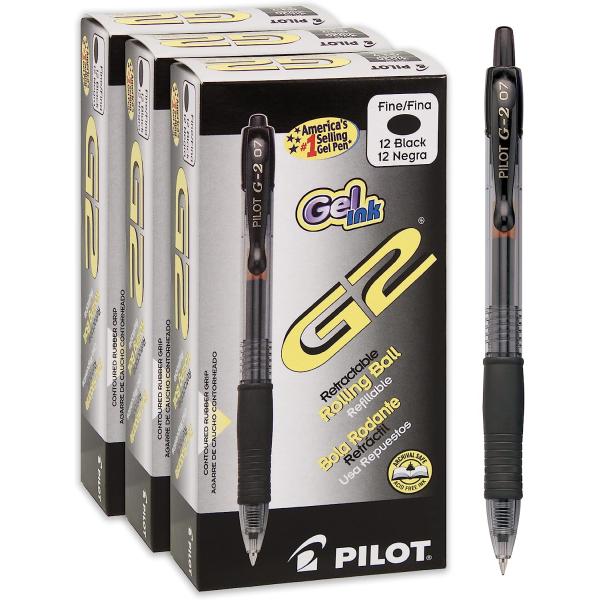 【並行輸入品】(Fine Pt  36 Pens  Black) - Pilot G2 Retrac...