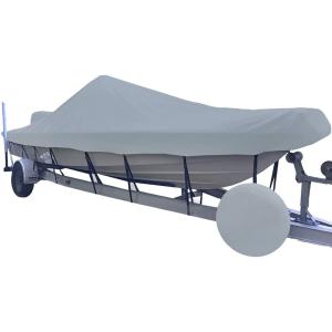 【並行輸入品】Styled toフィットボートカバー、v-hullセンターコンソールShallowド...