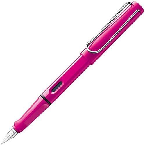 Lamy サファリ ピンク 万年筆 極細 ペン先　並行輸入品