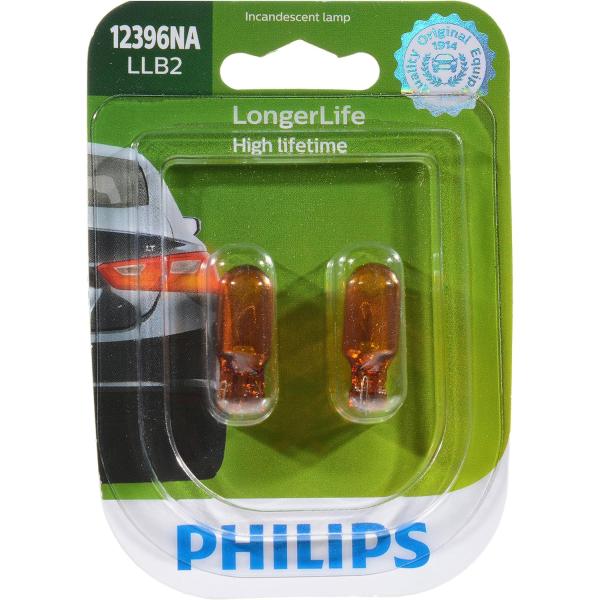 【並行輸入品】Philips 自動車照明 12396NA 長寿命ミニチュア電球 2個パック 1239...