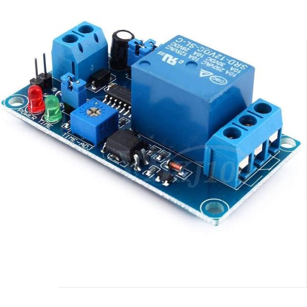 【並行輸入品】Yosoo Fine DC 5V/12V 遅延リレー遅延タイマー付き ターンオン遅延 ...