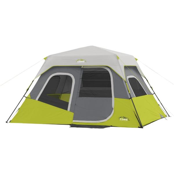 【並行輸入品】CORE 6 Person Instant Cabin Tent - 11' x 9'...