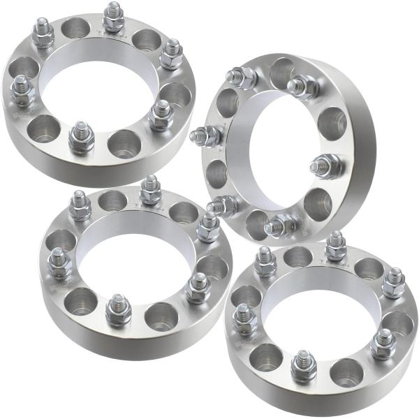 【並行輸入品】ホイールスペーサー 2インチ 50mm 6x5.5 (6x139.7) 14x1.5 ...