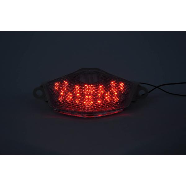 【並行輸入品】Topzone Moto Smoked Lens Motorcycle Led Tai...