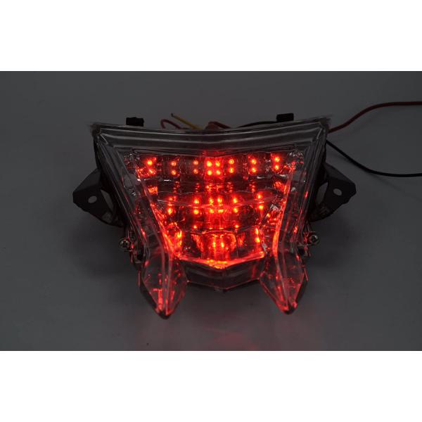 【並行輸入品】Topzone Moto Smoked Lens Motorcycle Led Tai...