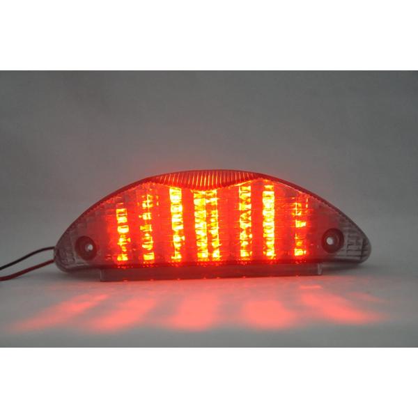 Topzone Moto Smoked Lens Motorcycle Led Taillights...
