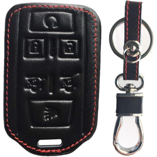 【並行輸入品】KAWIHEN レザー スマートリモートキーフォブケースホルダーカバー　