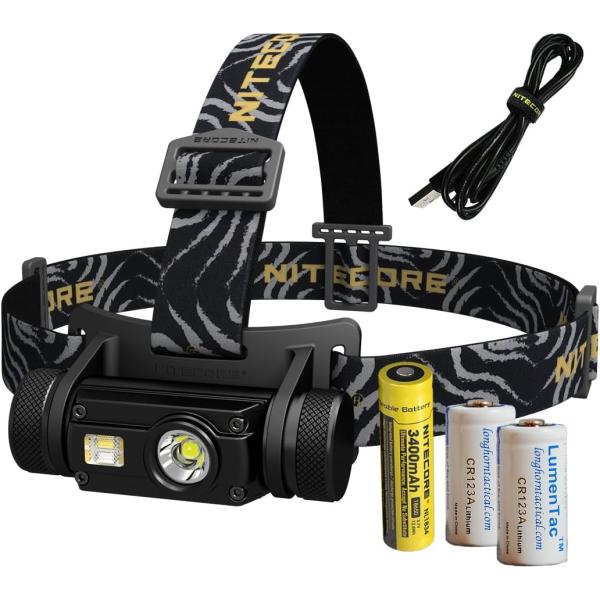 【並行輸入品】Nitecore HC65 1000 Lumen USB Rechargeable H...