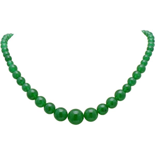 【並行輸入品】Paialco レディース グラデーションネックレス ストランド カルセドニー エメラ...