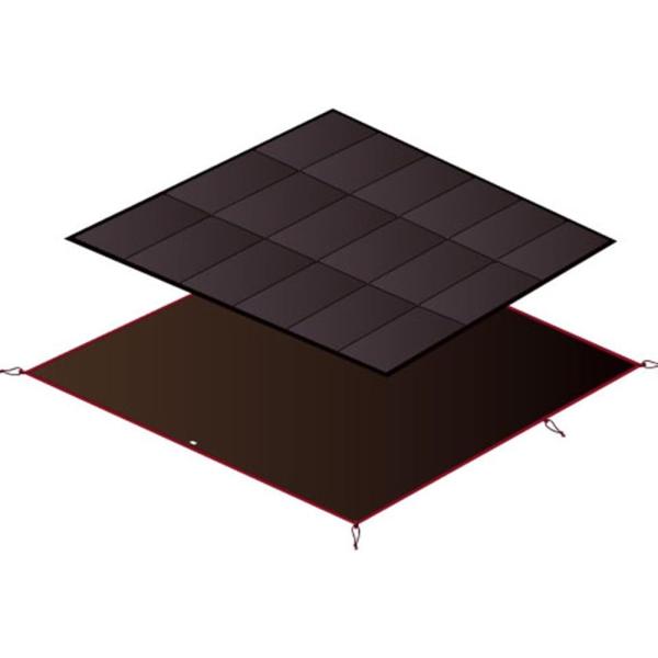 【並行輸入品】スノーピーク(snow peak) アメニティドームM マットシートセット SET-0...