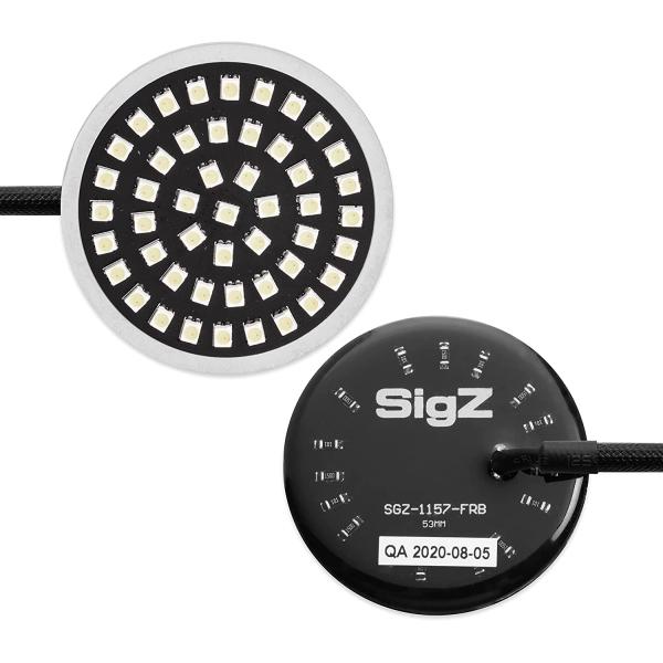 【並行輸入品】ROGUE RIDER INDUSTRIES - フロントバイクLEDウィンカー 明る...