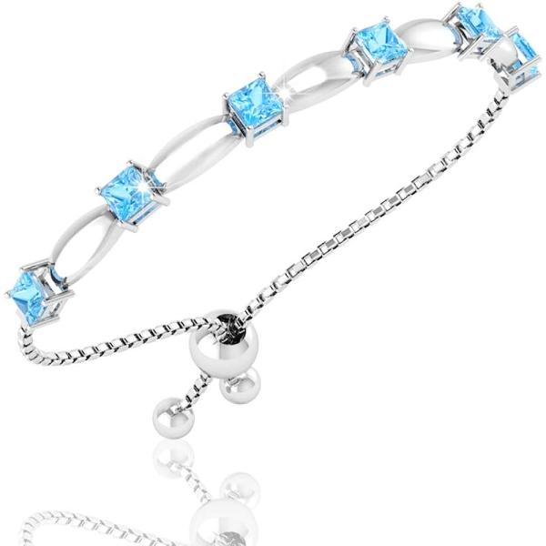 【並行輸入品】Belinda Jewelz ファインブレスレット テニススタイル プルストリング 誕...