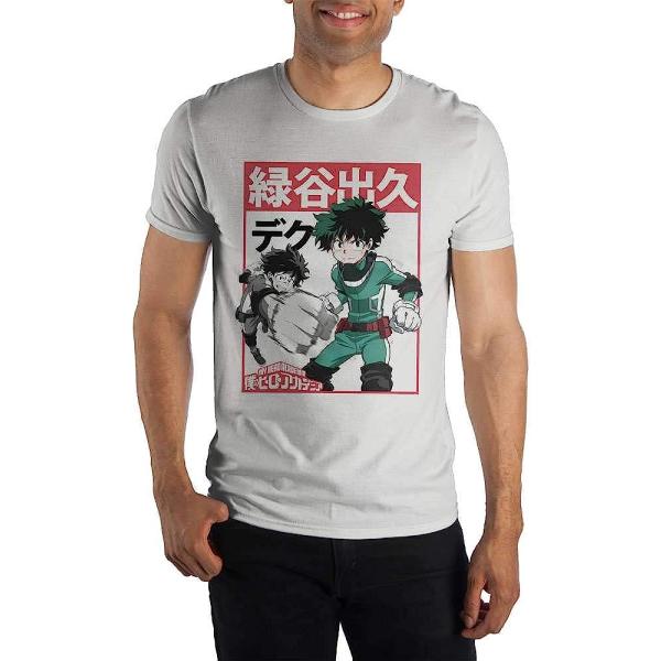 【並行輸入品】MHA My Hero Academia Deku One For All ホワイトT...
