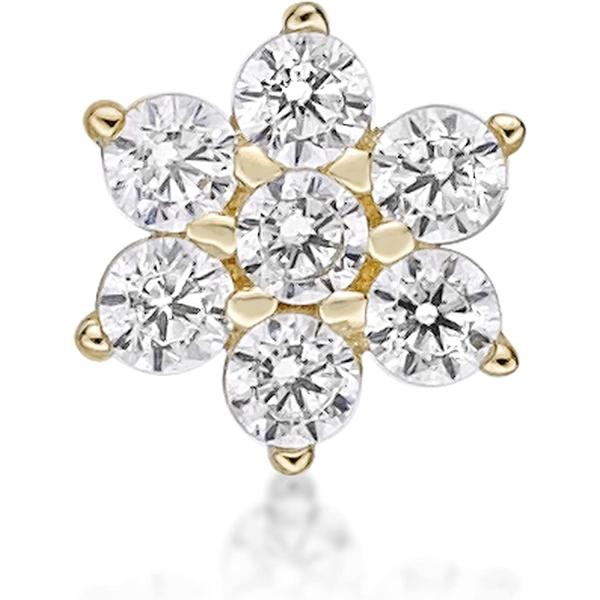 【並行輸入品】Lavari Jewelers ストレートスタッド 4.5mm 22ゲージ ホワイトキ...