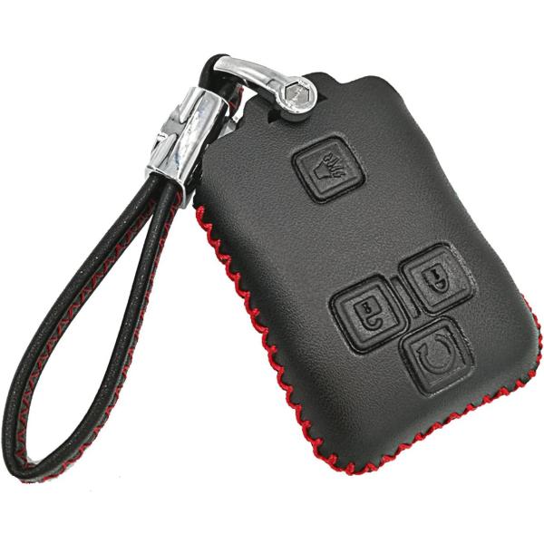 【並行輸入品】alegender Hand SewレザーキーレスエントリーリモートキーFobケースス...