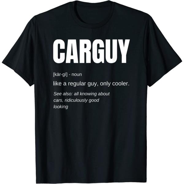 Funny T-shirt Gift Car Guy Definition　並行輸入品