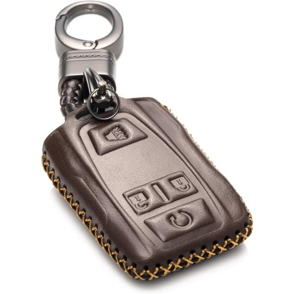 【並行輸入品】Vitodeco 本革キーフォブケースカバー 2019-2021 GMC シエラ キャ...