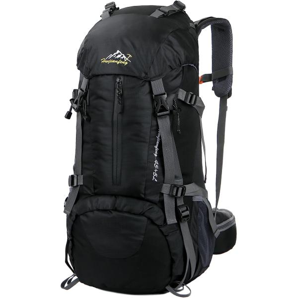 【並行輸入品】WoneNice 50L(45+5) 防水ハイキングバックパック アウトドアスポーツデ...