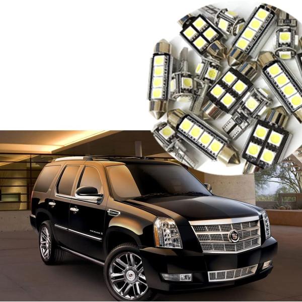 【並行輸入品】18Pc Canbus Error Free Super White 6000K Ca...