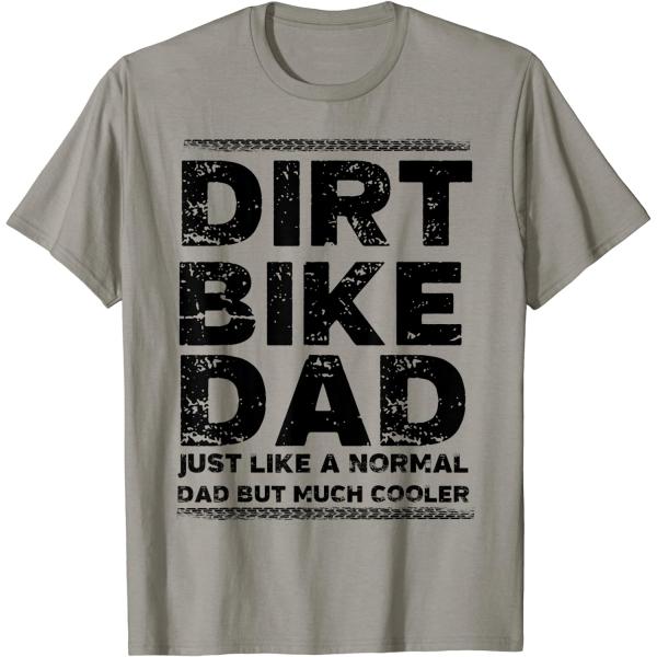 DIRT BIKE DAD Bike T-Shirt | Motocross Enduro Shir...