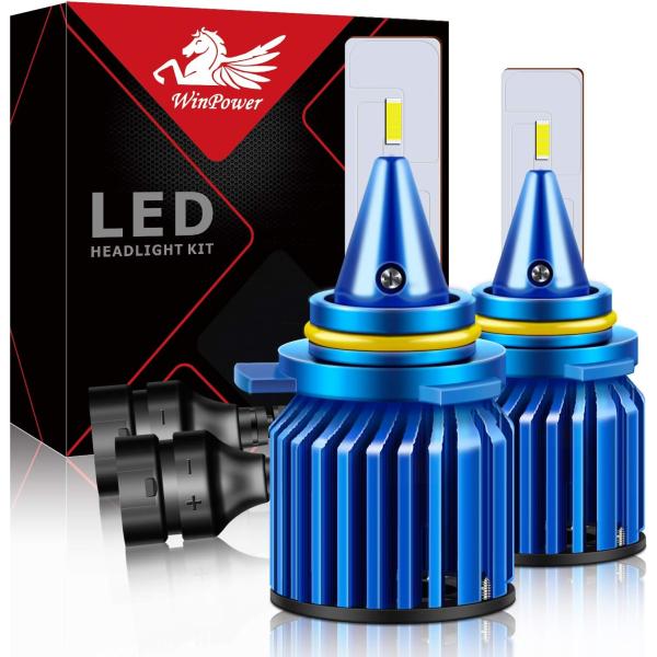 【並行輸入品】WinPower 9012 HIR2 LEDヘッドライト電球変換キット 6000K ホ...