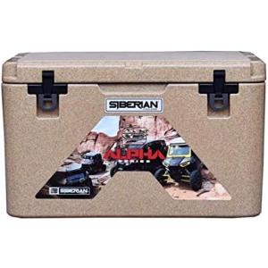 【並行輸入品】Siberian Coolers 65 Quart Alpha Pro Series in Sahara Tan Color Inclu