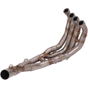 KAJIMOTOR Motorcycle Front Link Pipe Exhaust Muffler Header Stainless For Yamaha YZF R6 2006 07 08 09 10 11 12 13 14 15 2016　並行輸入品｜dep-dreamfactory