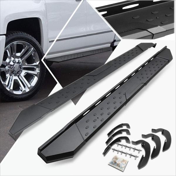 【並行輸入品】5.5インチ サイドステップ 07-18 Silverado/Sierra Ext C...