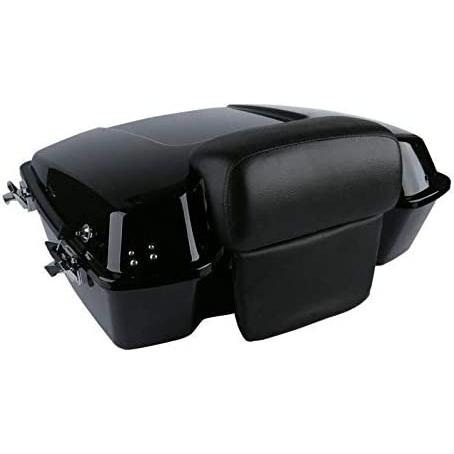 【並行輸入品】TCMT チョップツアーパック トランク 背もたれ付き ハーレーダビッドソン ツーリン...