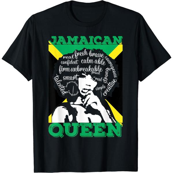 Jamaican Queen Shirt For Proud And Independent Wom...