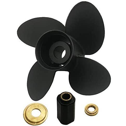 【並行輸入品】ARKDOZA 4 Blade Boat Propeller for Yamaha O...
