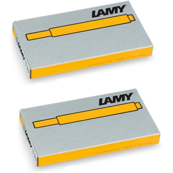 Lamy - T10 インクカートリッジ - Mango - 5個入り (10 カートリッジ)　並行...